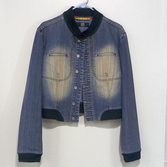 Marithe Francois Girbaud Denim Jean Jacket - Picture 2 of 8